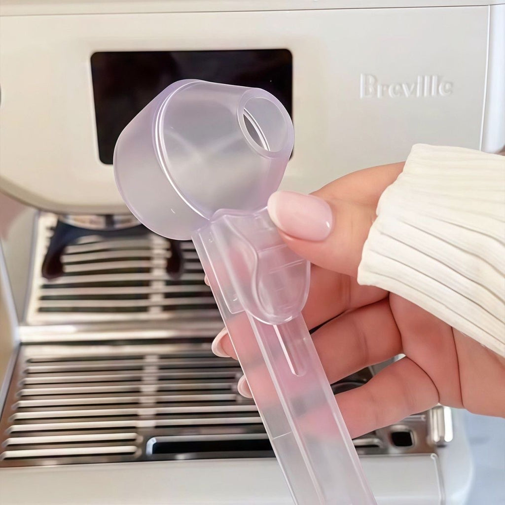 Coffee Scoop & Funnel for Reusable K-Cup – 2 Tbsp Measuring Spoon